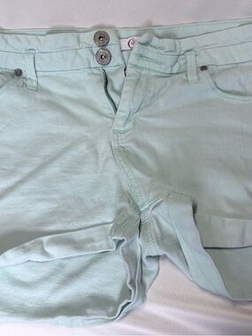 Candie's Mint Green Jean Shorts